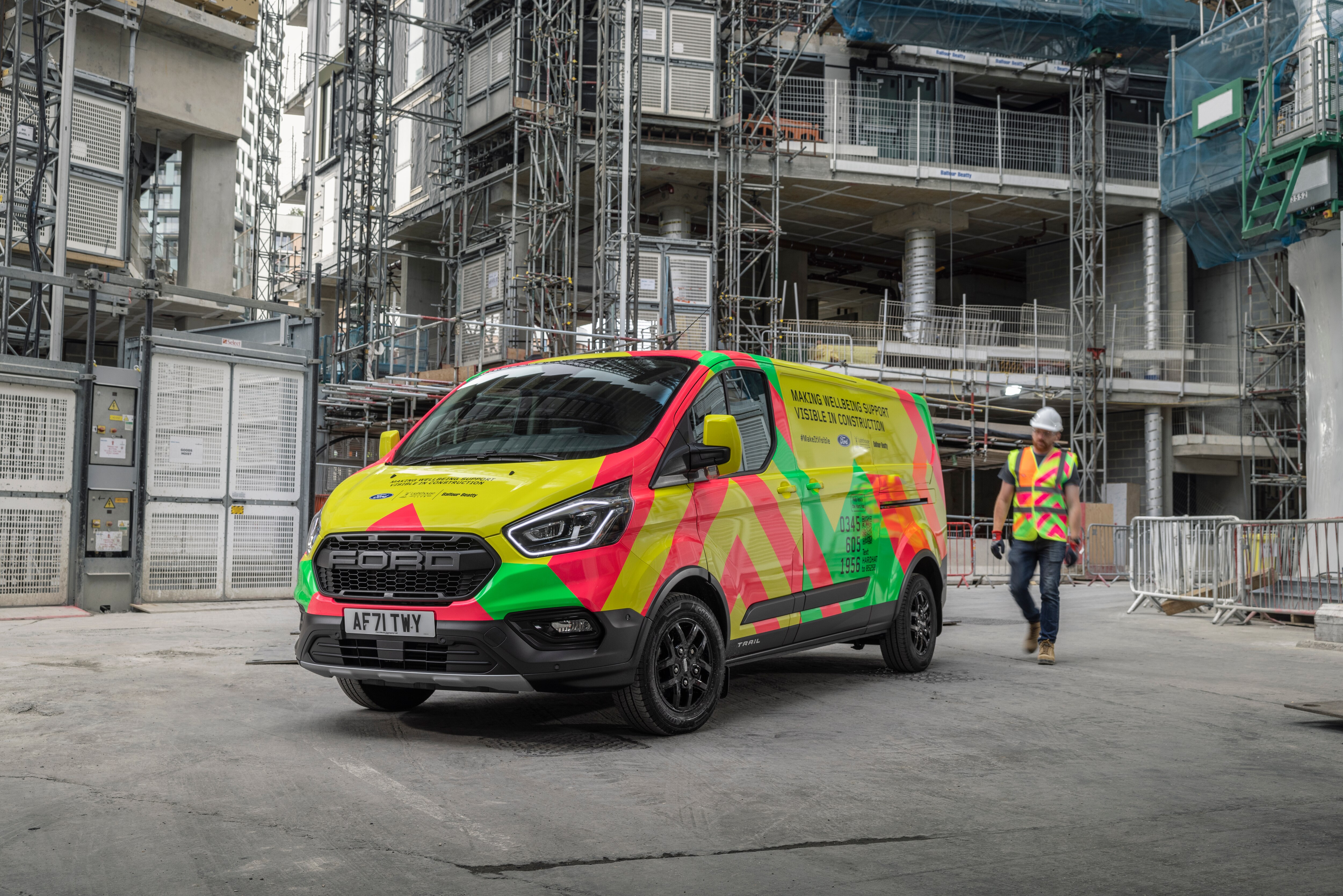 Covering thousands of miles, the high visibility vehicles have visited construction sites across the UK and Ireland.